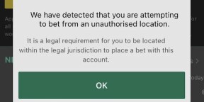 Geolocation issue Bet365