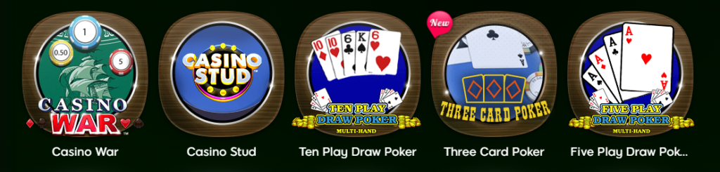 888 Casino Video Poker