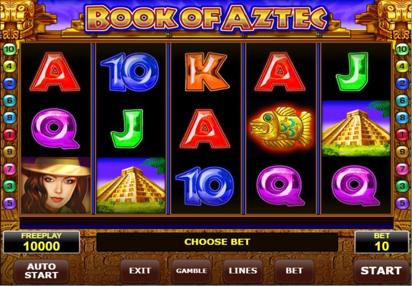 Book of Aztec Casino Spiele