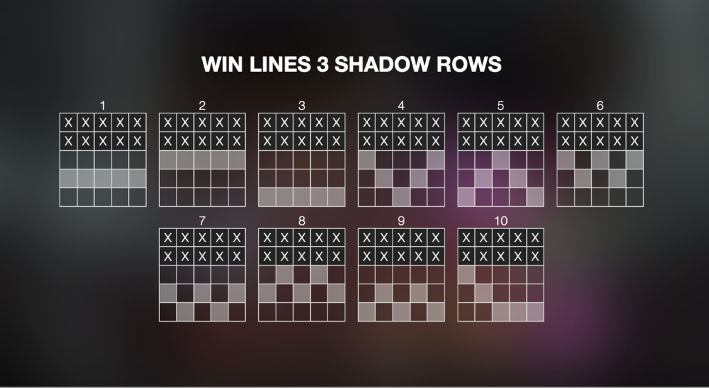 Book of Shadows Paylines