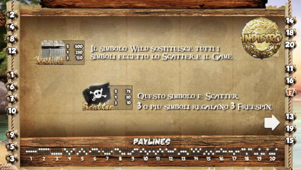 Captain Jack Slot Features