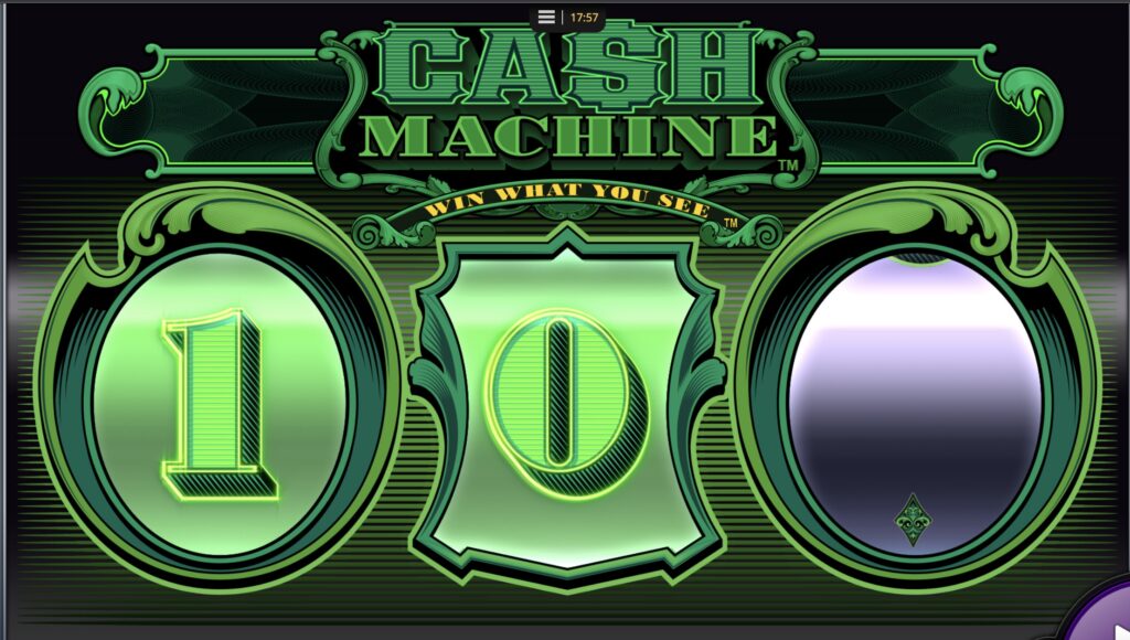Cash Machine Slot Win