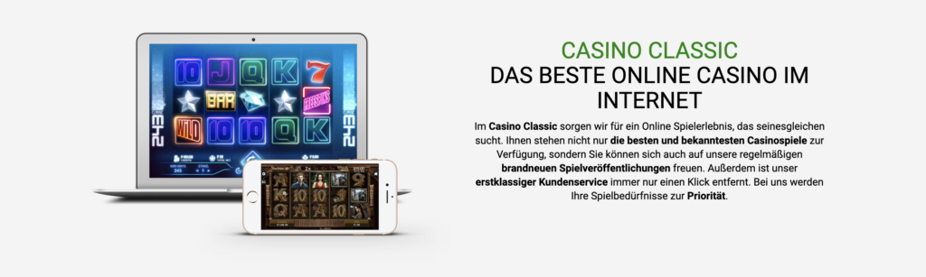 Casino Classic Handy