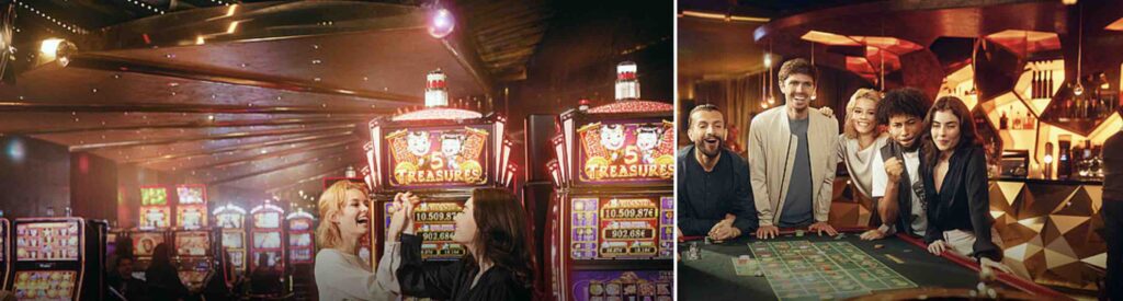 Spielautomaten im Casino Graz