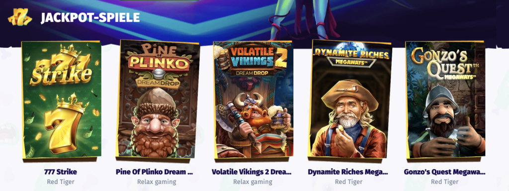 Progressive Jackpots Casombie casino