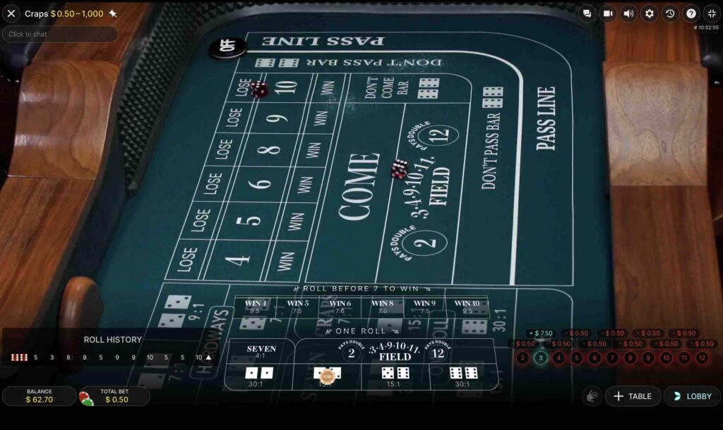 Craps Online