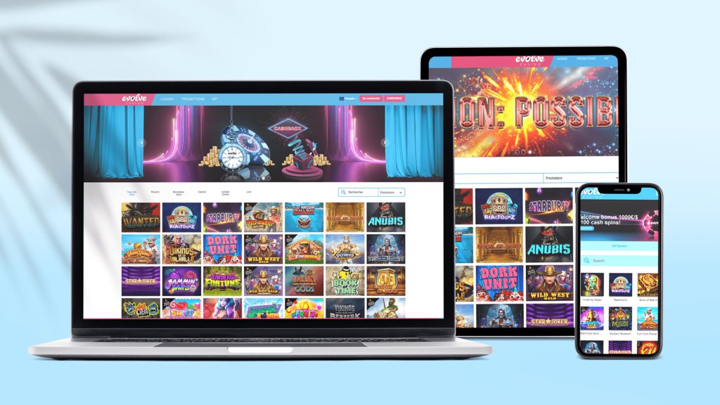 Evolve Casino Mobile