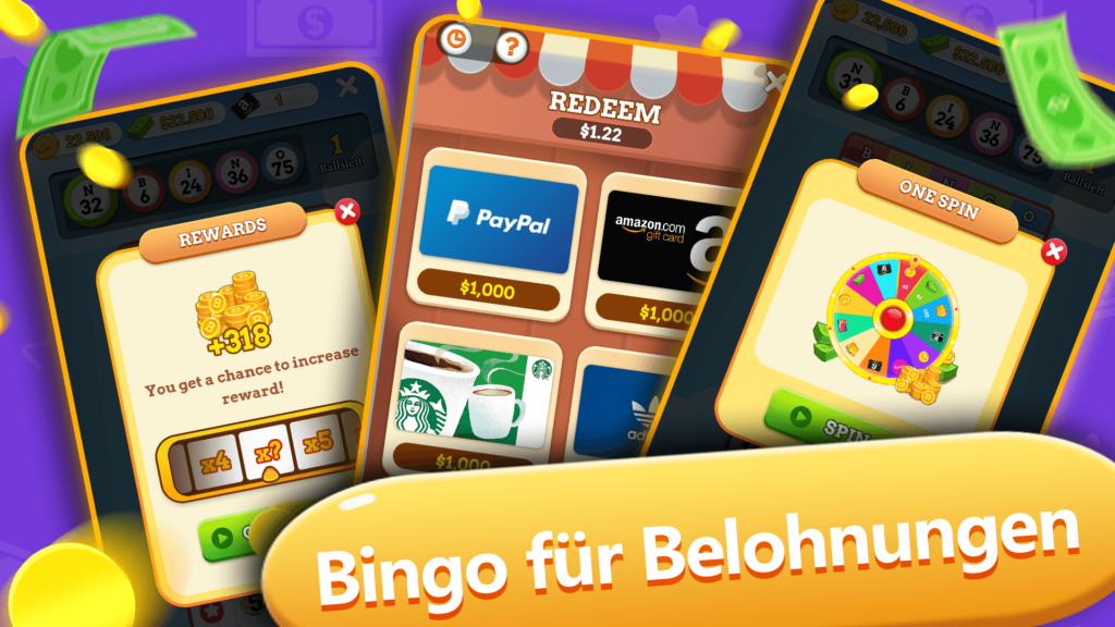 Geld Bingo Spiel