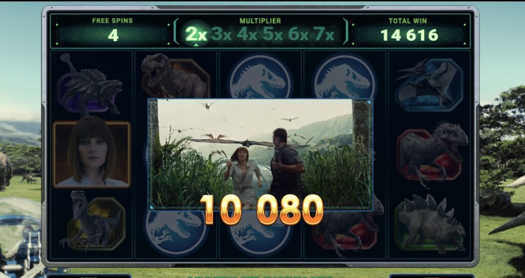Jurassic World Slot Bonus