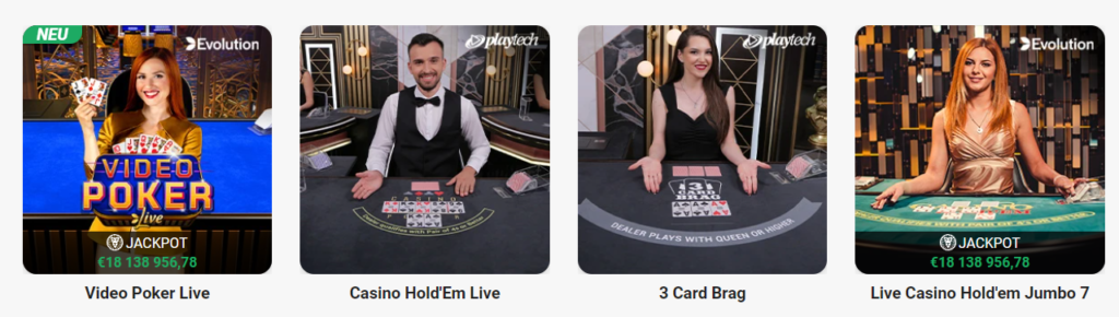Die Live-Dealer-Spiele im LeoVegas Casino