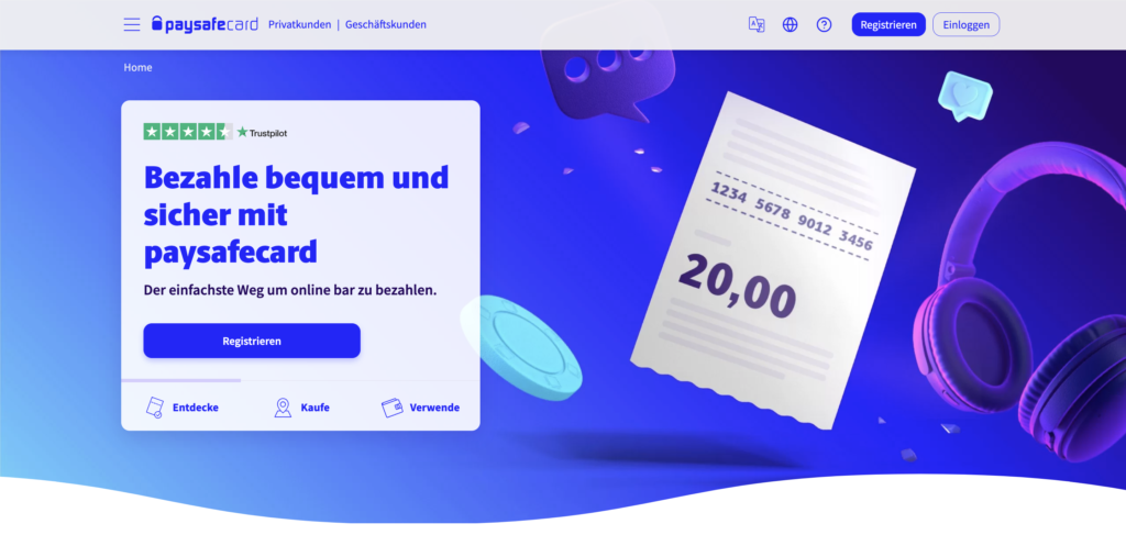 Wie erfolgt eine Online Casino Paysafe Einzahlung?