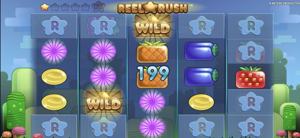 Reel Rush Slot Wild Win