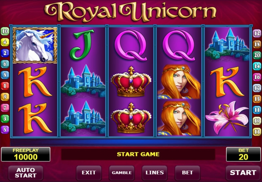 Royal Unicorn Casino Spiele