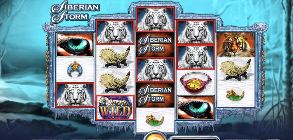 Siberian Storm Bonus Symbols