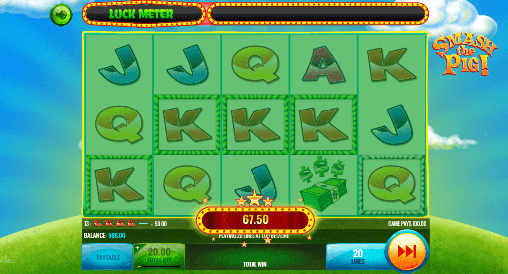 Smash the Pig Slot x3 Win