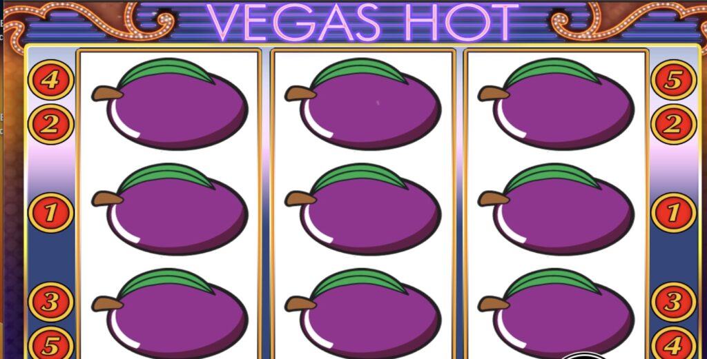 Vegas Hot Slot Paylines