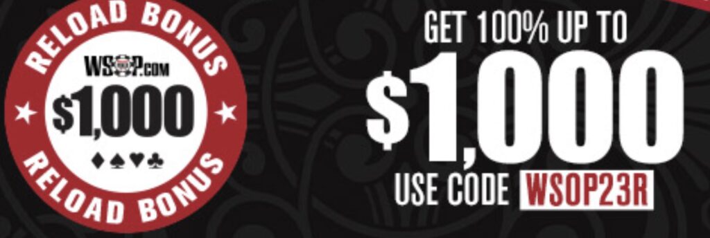 WSOP bonus