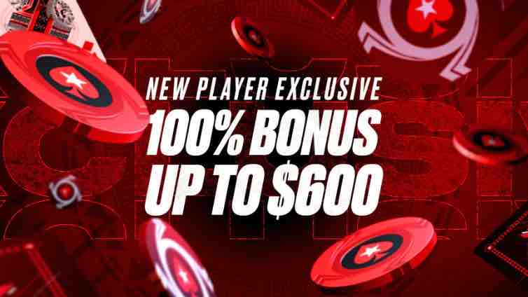 Welcome bonus at PokerStars