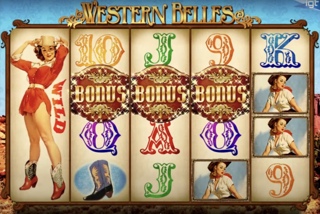 Western Belles Slot Symbols