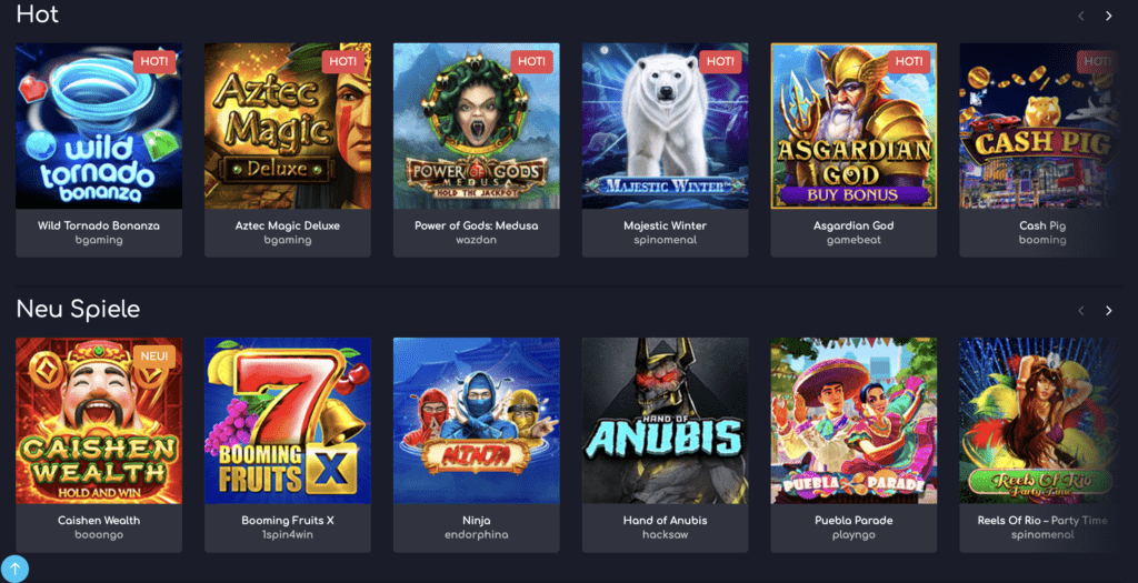 Wild Tornado Casino Live Spiele