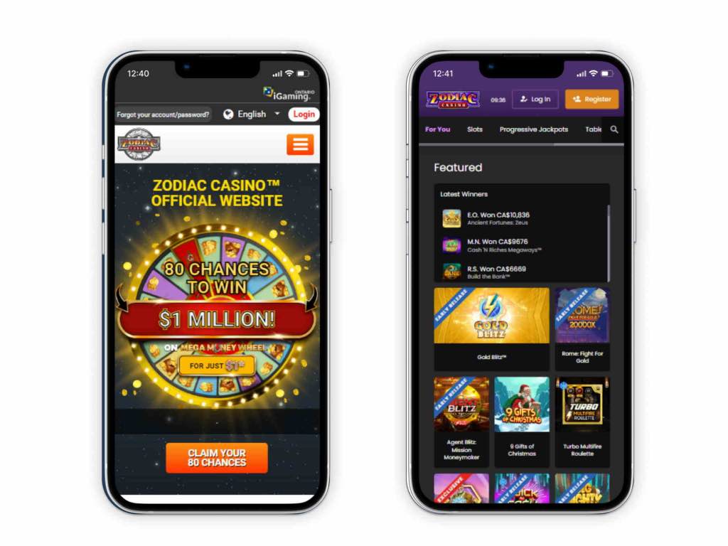 Zodiac Casino Android App