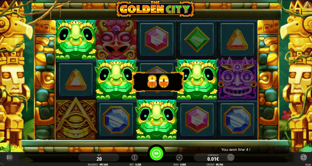 Golden City Slot Jackpot