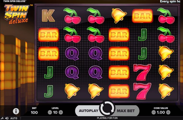 Twin Spin Deluxe Slot