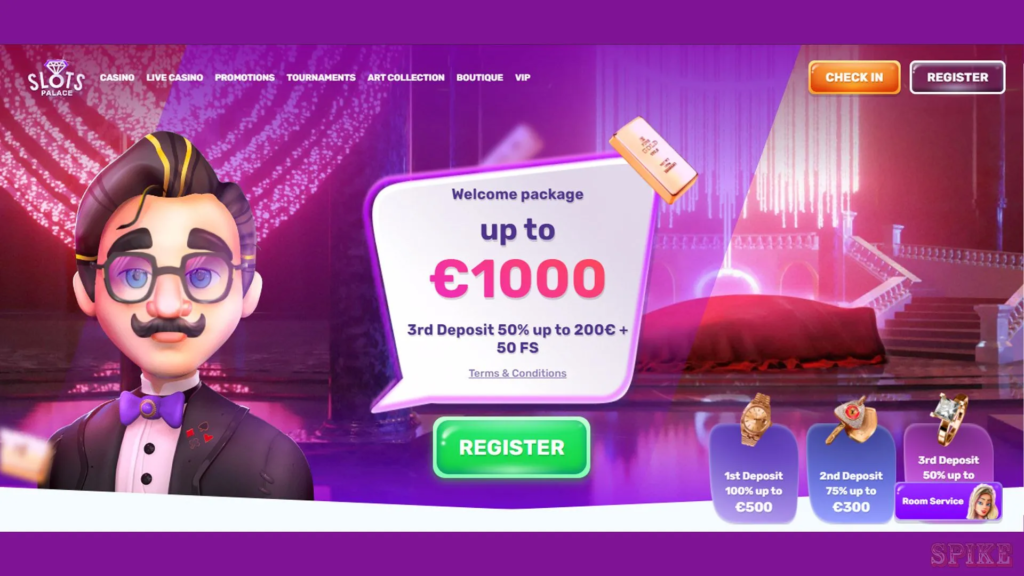 SlotsPalace Casino Bonus