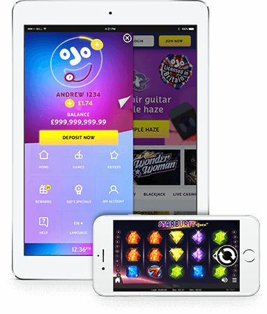 PlayOJO Casino NJ App
