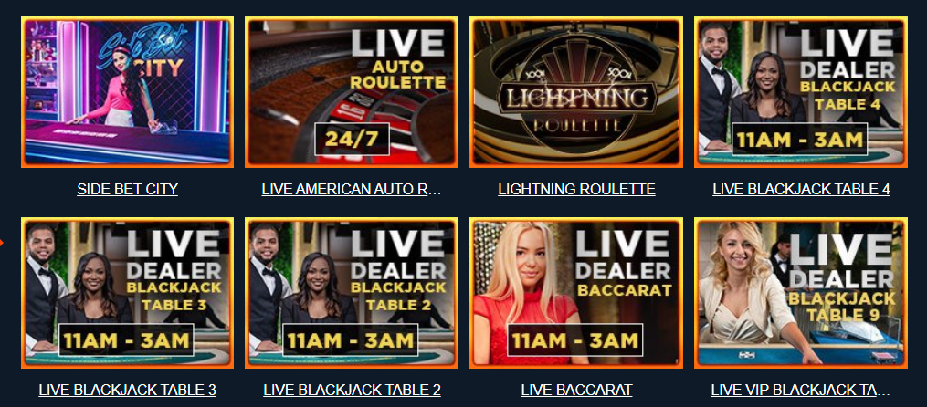 Mohegan Sun Popular Games