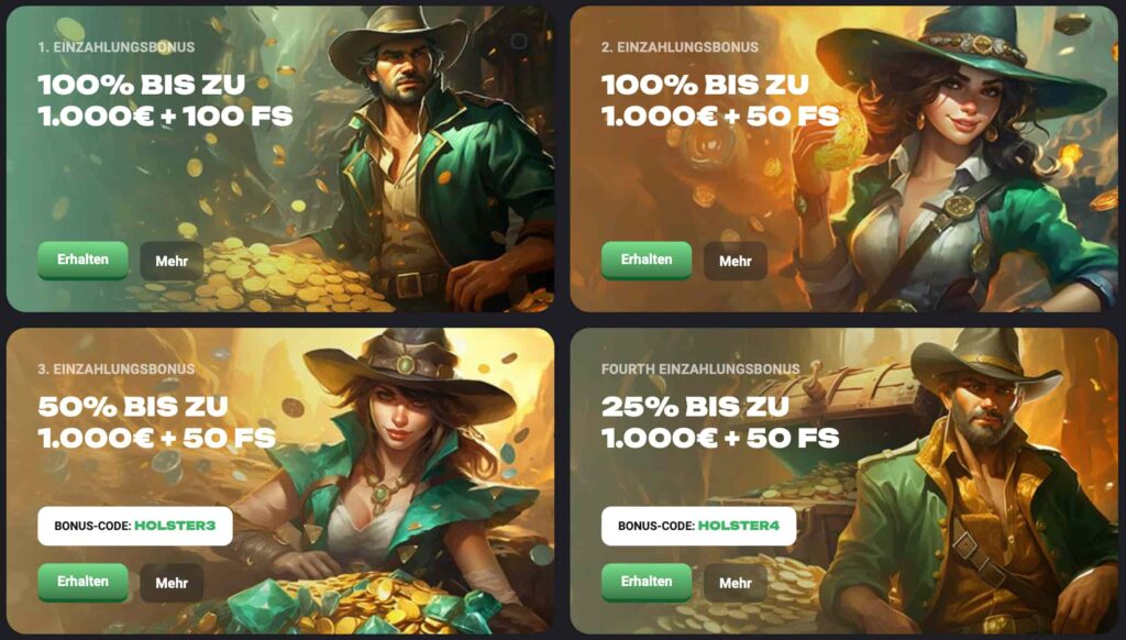 SlotHunter Wilkommenspaket