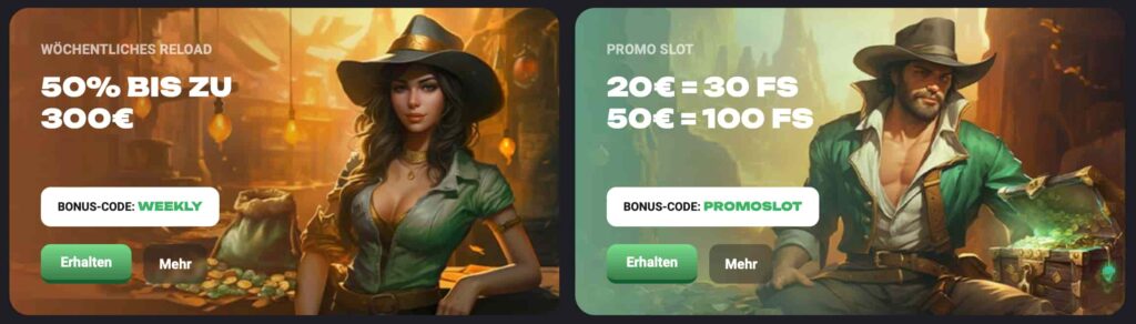 Slot Hunter Casino Reload Boni
