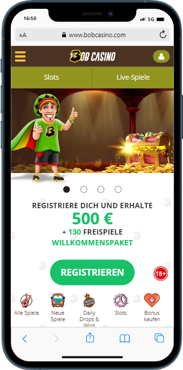 BobCasino Mobile
