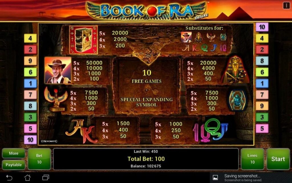 Book of Ra Deluxe Slot