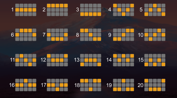 Buffalo Goes Wild Slot's Paylines