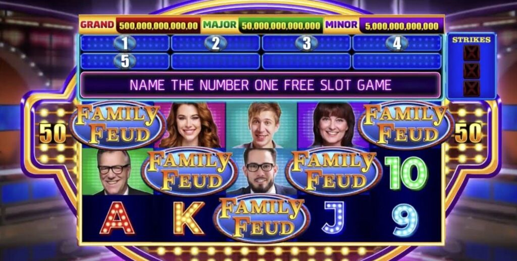 Family Feud slot game