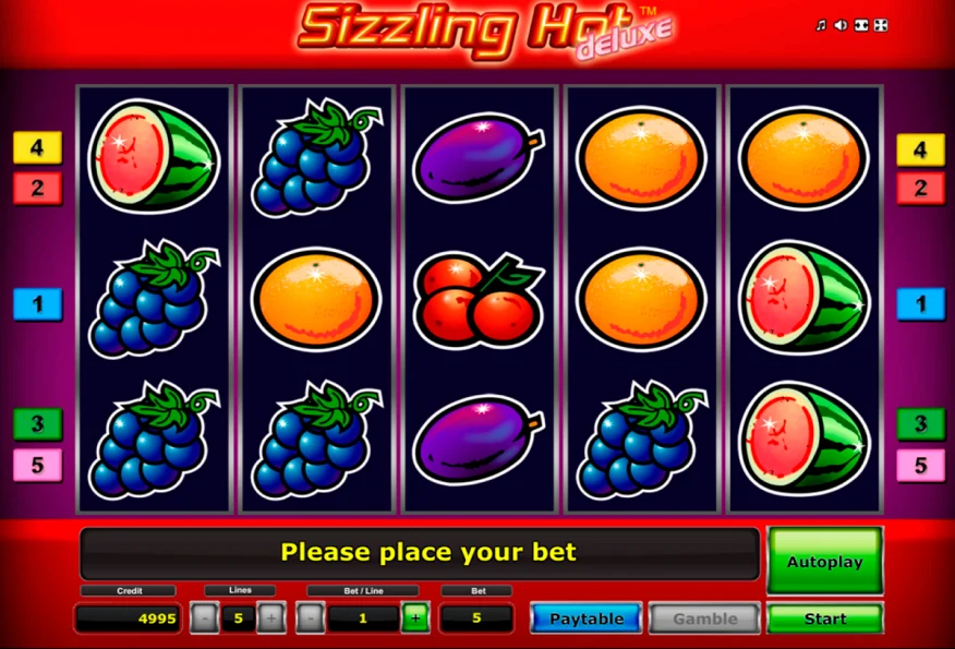 Sizzling Hot Spiele