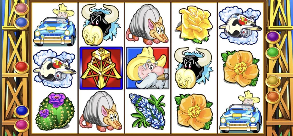 Texas Tea Slot's Welcome Screen