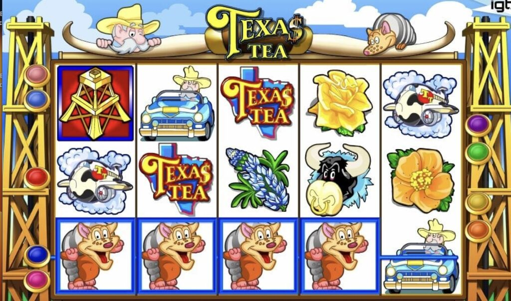 Texas Tea Slot's Gameplay