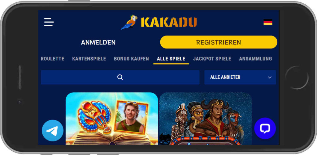 Kakadu Casino Mobile