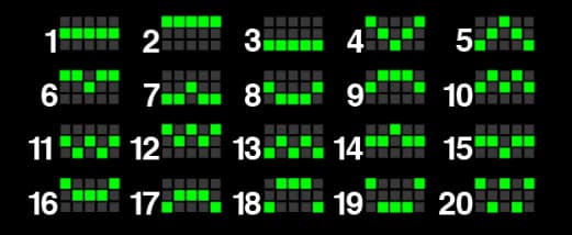 9 Pots of Gold Paylines