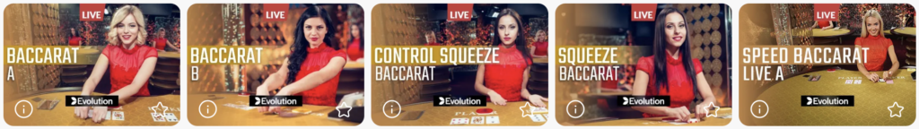 Eurobet Casino Baccarat