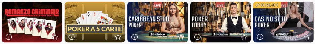 Eurobet Casino Poker