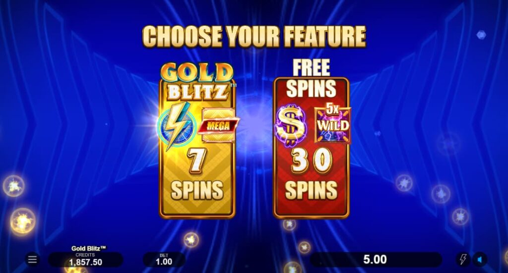 Gold Blitz Bonus Games