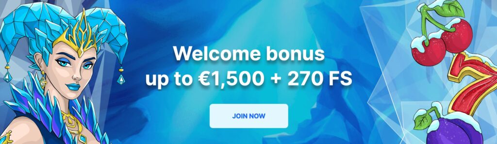 Ice Casino მისასალმებელი ბონუსი