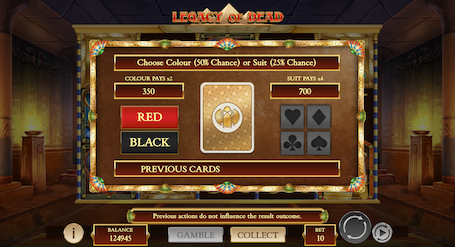 legacy Of Dead Online Slot Bonus Game