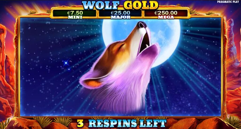 Wolf Gold Slot Bonus Game