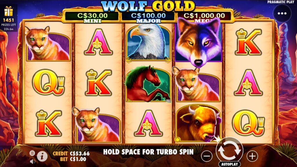 Wolf Gold Online Slot