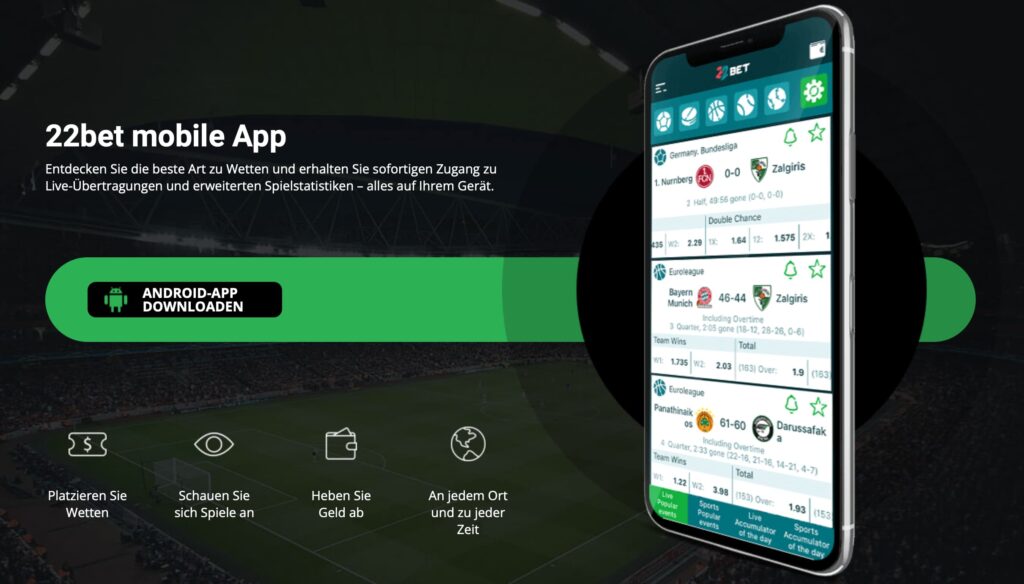 22bet Mobile App