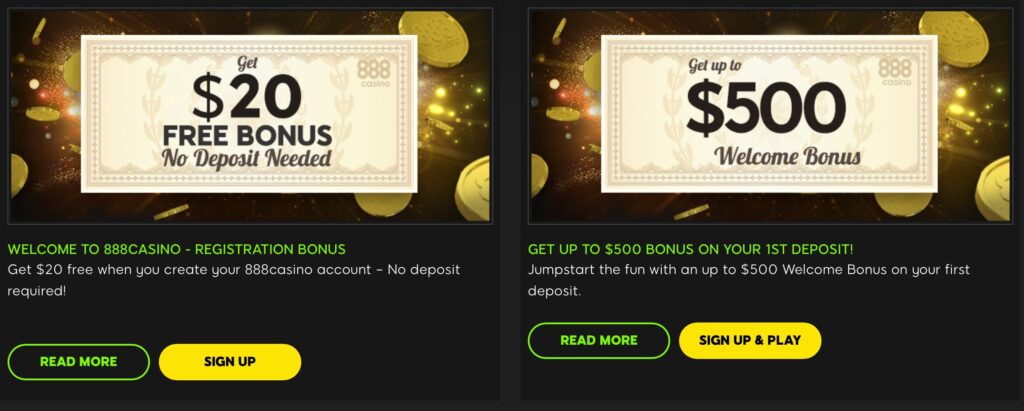 PA 888 casino bonus